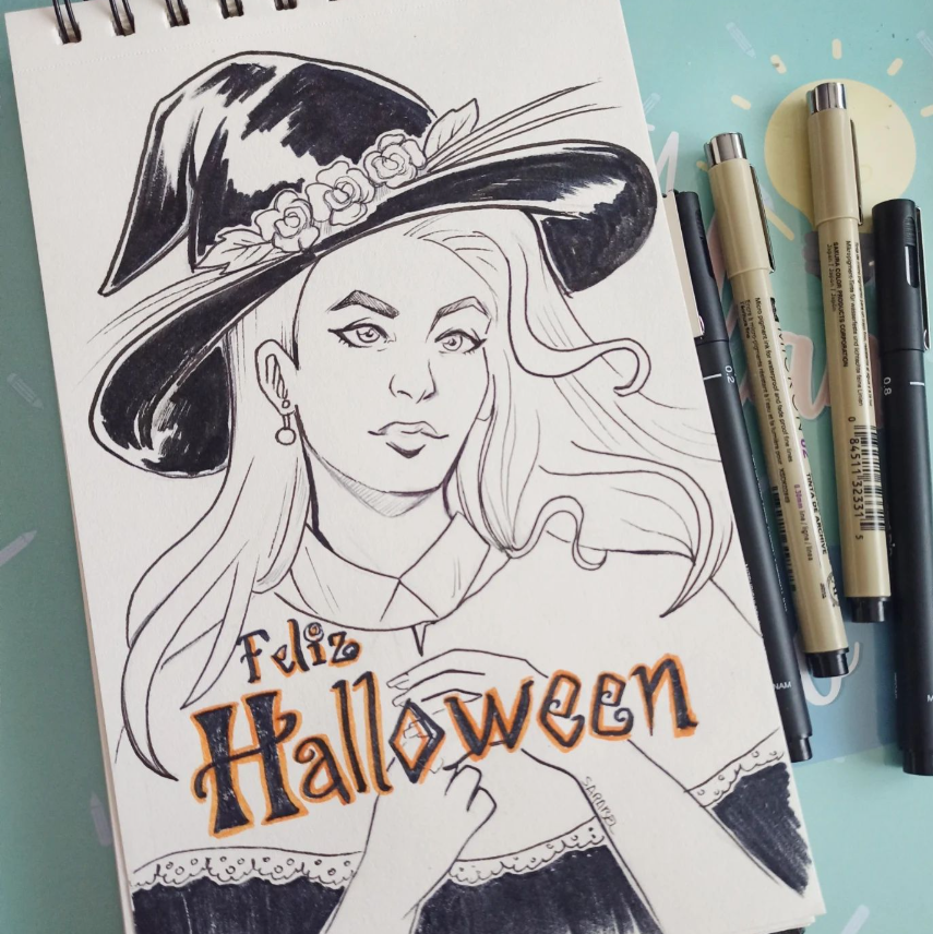 ilustración de halloween